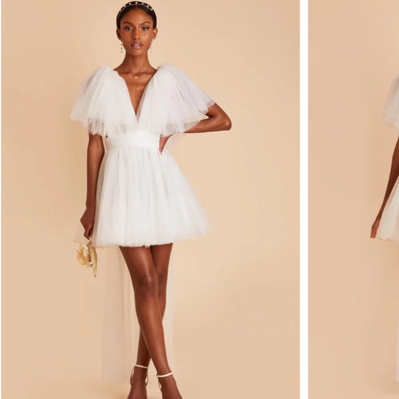 NWT Birdy Grey Alyssa Tulle Mini Dress - Picture 5 of 7